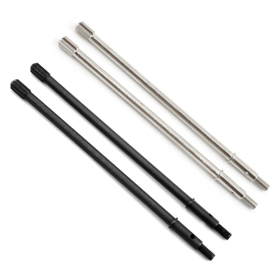 

2 шт. стальной металлический задний вал Driveshaft 8539 для Traxxas UDR Unlimited Desert Racer 1/7 обновленные детали для радиоуправляемых автомобилей аксессуары