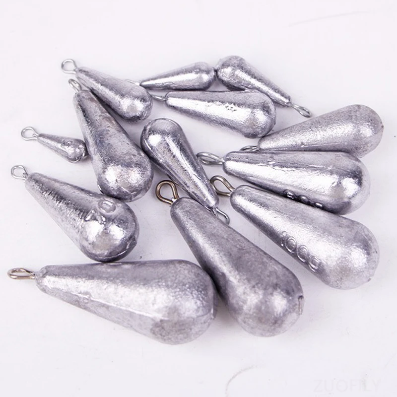 Lot De 3 Moules à Plombs De Pêche Vintage - Palmer - Fonte Aluminium Grand Triangle - Occasion
