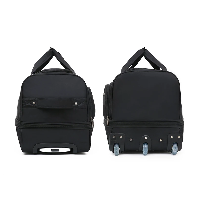 Large capacity Trolley Bags With Wheels Wheeled bag Foldable Oxford Luggage Travel Suitcase Rolling Bags Travel Luggage rolling luggage trolley folding luggage trolley
