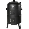 3-in-1 Smoke Oven Barbecue Oven Outdoor Firewood Stove Courtyard Barbecue Rack 1