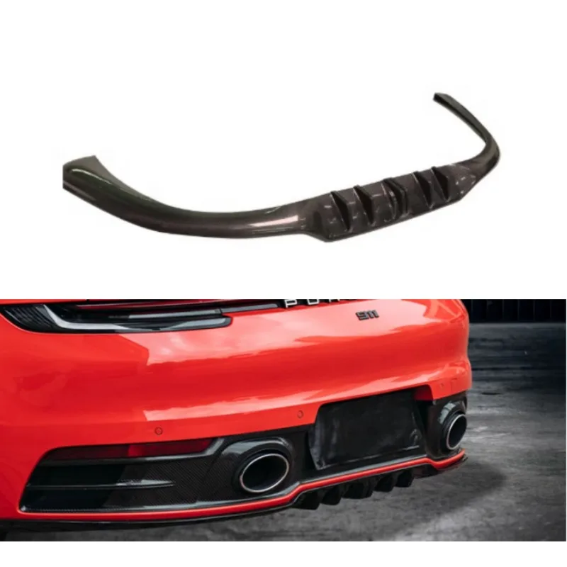Body Kits for Porsche 911 992 TechArt Dry Carbon Fibre Rear Lip FRONT LIP Spoiler Side Skirts Car Modification Bumper Decoration