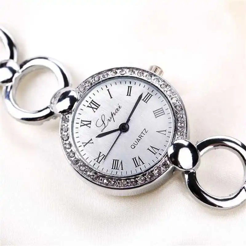 Rose Gold Luxury Women Dress Watches Girls Quartz Watch Bracelet Watch Ladies Fashion Crystal Wristwatch Women women watches