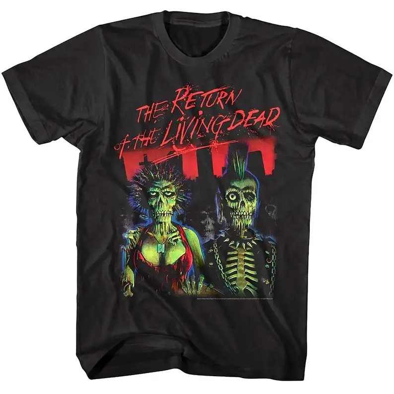 

Return of The Living T-Shirt Dead Date Night Film Graphic Tees