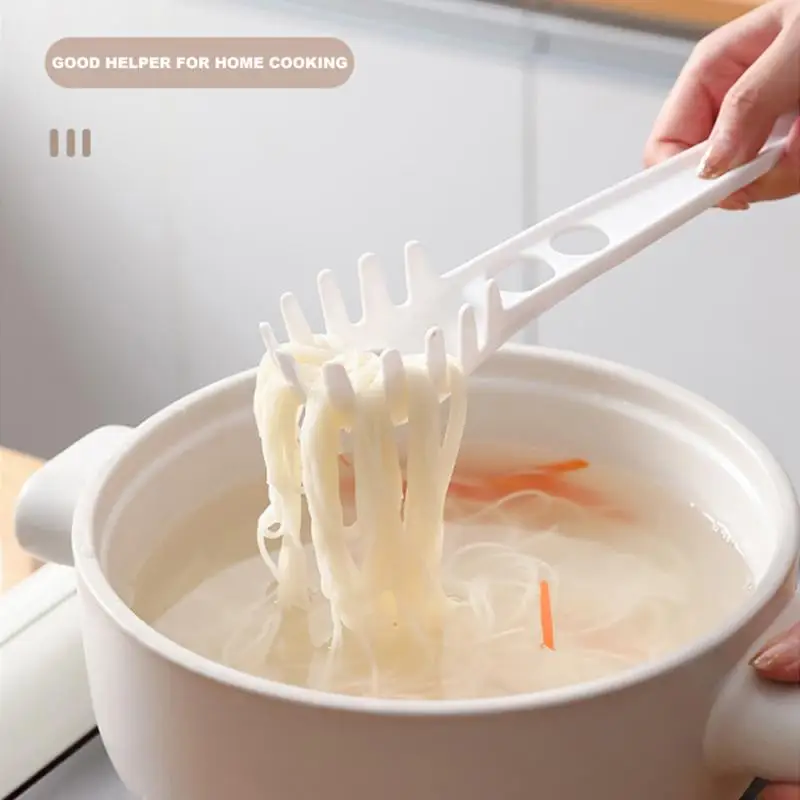 1/2/3PCS Pasta Scoop Colander Spaghetti Egg Yolk Separation Scoop Egg White Separator Plastic Filter Drain Spoon Kitchen
