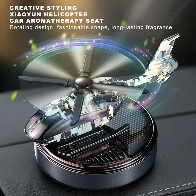 Solar Car Air Freshener Helicopter Auto Aromatherapy Sun Light Energy –  Little Steps