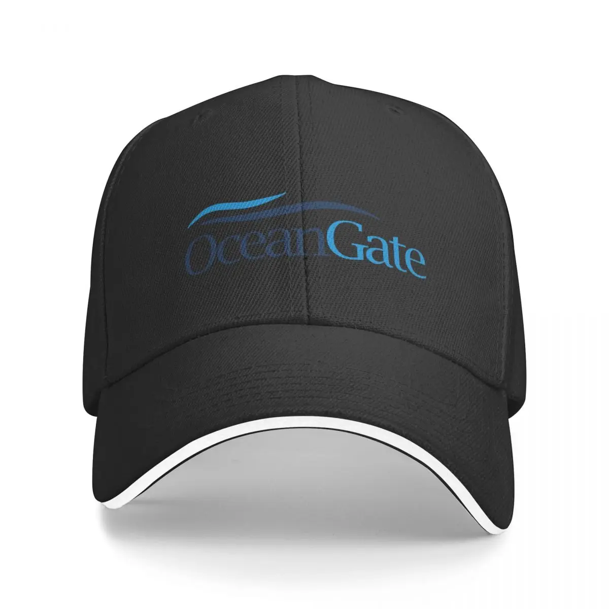 

OceanGate Logo Baseball Cap Thermal Visor Rave Big Size Hat Man Women's