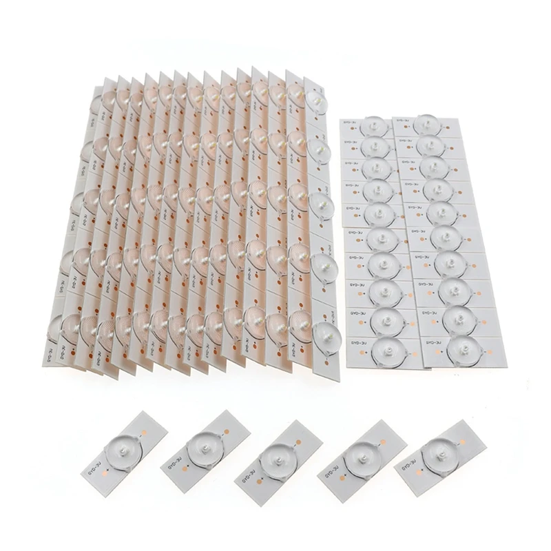

100PCS 3V SMD Lamp Beads With Optical Lens Fliter For 32-65 Inch LED TV Repair Led Light Strip Parts Accessories