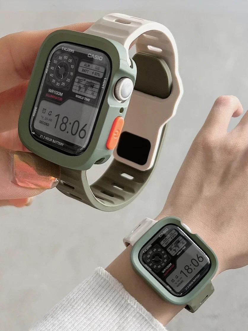 Premium Silicone Case and Strap Combo