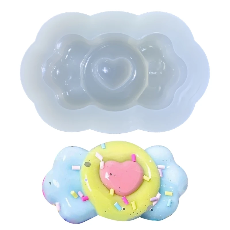 

Глянцевые силиконовые формы для украшения, сердце, конфеты, орнамент, брелок, форма для поделок, ювелирных изделий, формы для из