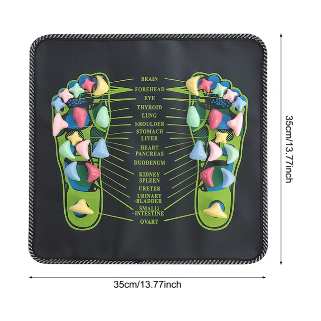 1pcs Foot Acupressure Massage Pad Comfortable Feet Muscle Relaxation Massager Tool for Long Sitting Office Workers Elders 5
