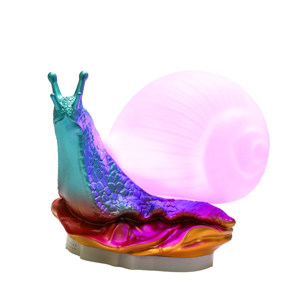 

Новинка 2023, красочная светодиодная подсветка, милая форма улитки, настольное украшение, Детская принадлежность для грудного вскармливания и сна