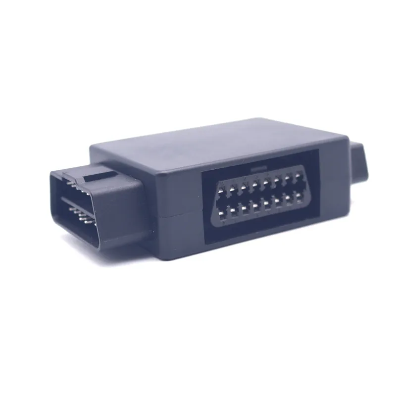 ELM327 OBD2 Connector Cover with Enclosure J1962m Plug with enclosure 16pin male female connector DIY Tool two with open 6