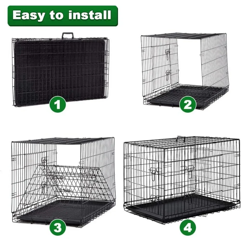 Folding Metal Dog Crate 4