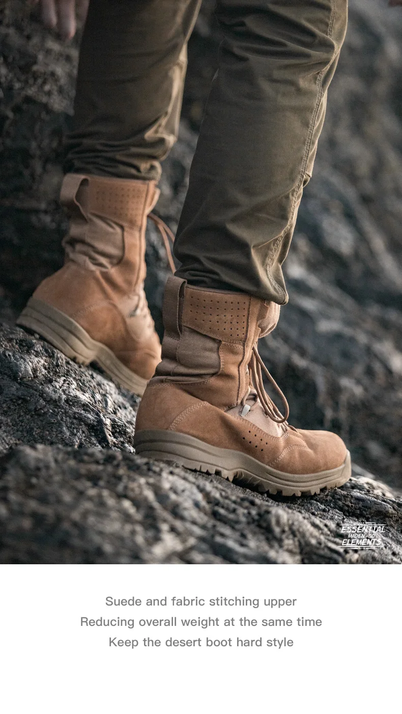 heeled desert boots
