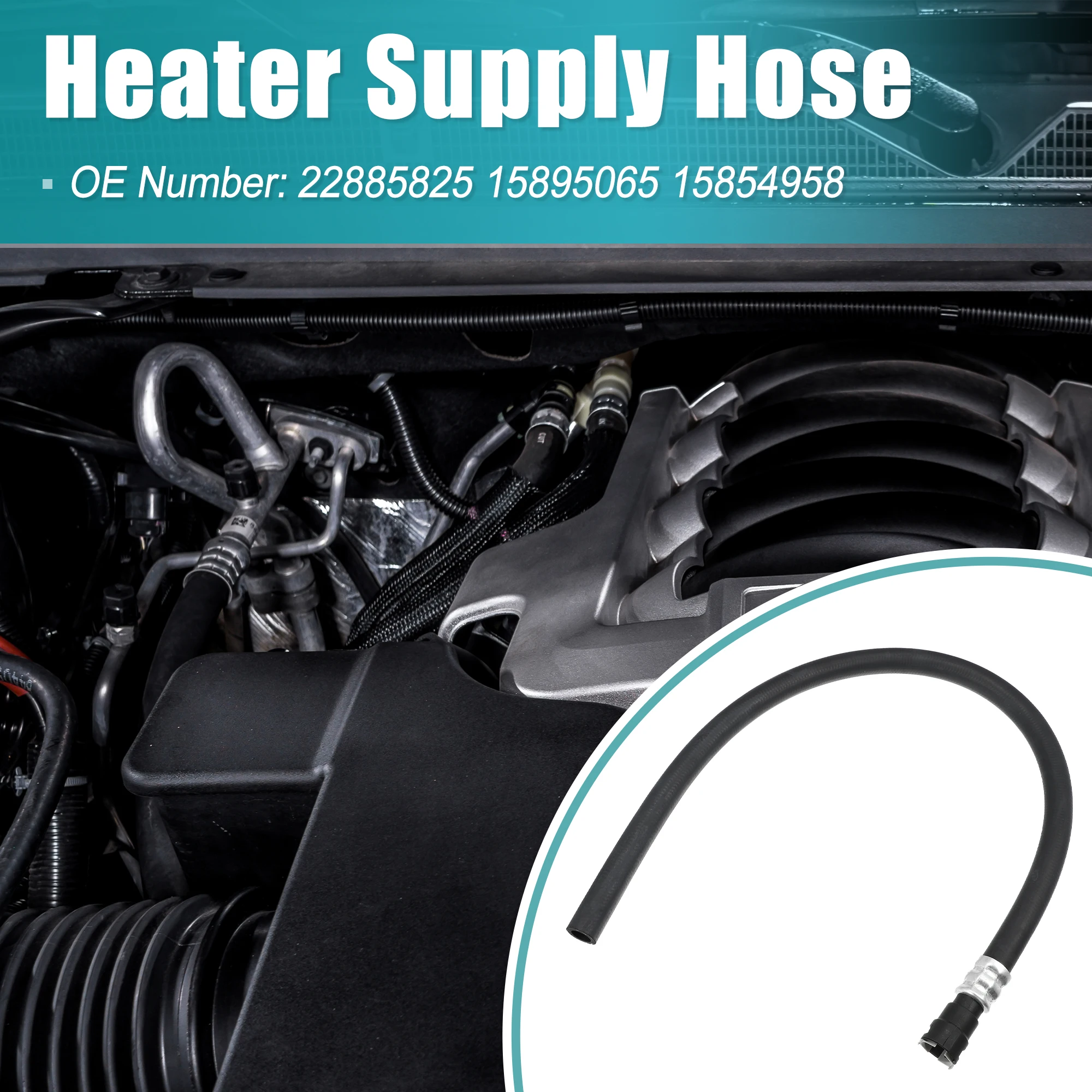 GM Genuine Parts 22884219 Heater Inlet Hose – OEM Replacement, Exact Fit For GM Vehicles