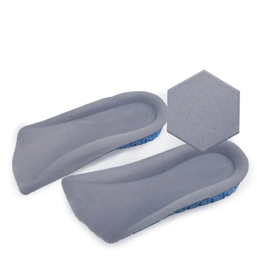 

1 Pair Silicone Height Increase Insole Breathable Invisible Increased Honeycomb Insole Shoe Lifts Shoe Pads Elevator Insoles