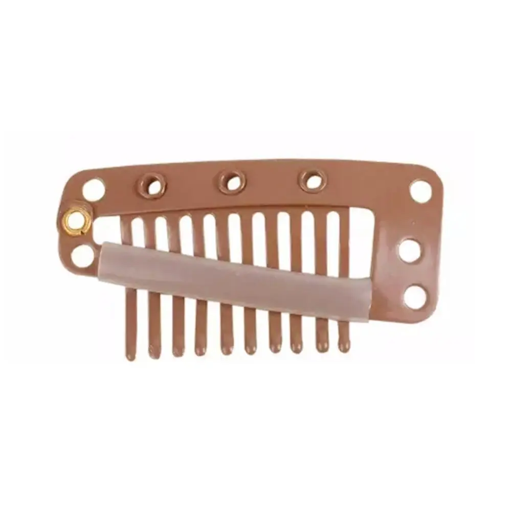 Strong Chunni Clips With Safety Pins 10-Tooth Stainless Steel Hair  Extension Clip Chunni Clips Comb