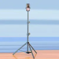 Selfie stick fully automatic multi-functional tripod mobile phone bracket desktop photo shoot Douyin the latest travel - Image 2