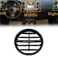 Pour Volkswagen Tiguan 2010-2017 couvercle de ventilation intérieur de voiture Grille d'aération de climatisation voiture climatisation accessoire pliant 4