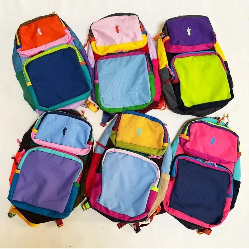 2026 New 16L Multicolor Backpack Outdoor Travel Bag