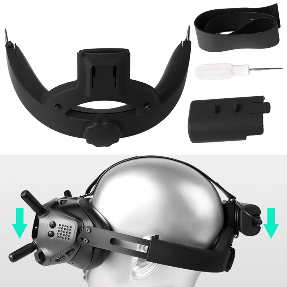

Adjustable Replacement Headband For FPV Flying Glasses V2 Head Wear TD78 Adjustable Replacement Headband Accessories