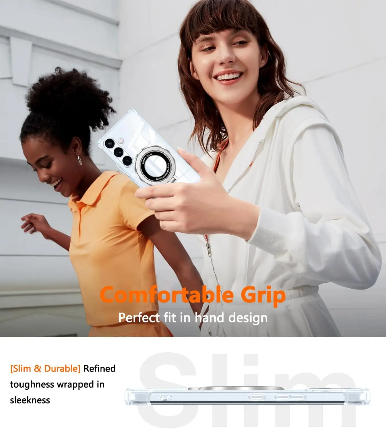 زوايا معززة Magsafe غطاء ناعم للشحن اللاسلكي المغن...