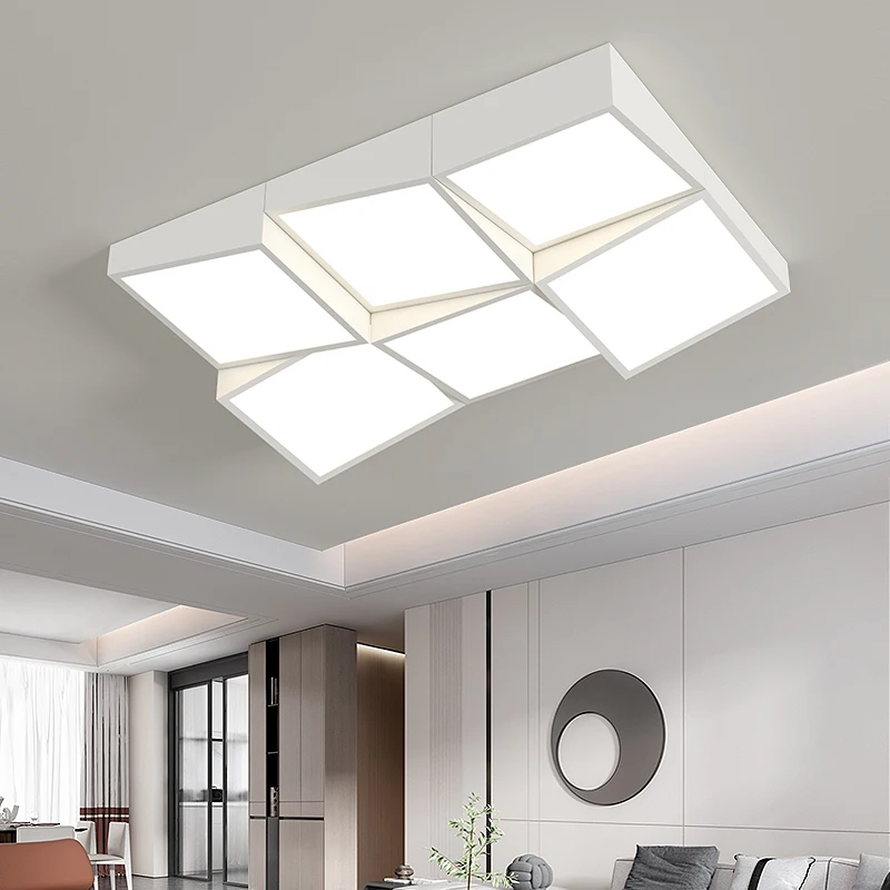 

Modern Simple Living Room Rectangular Lamp Atmosphere 2024 New Bedroom Light Study Smart Minimalist Recessed Led Ceiling Lights