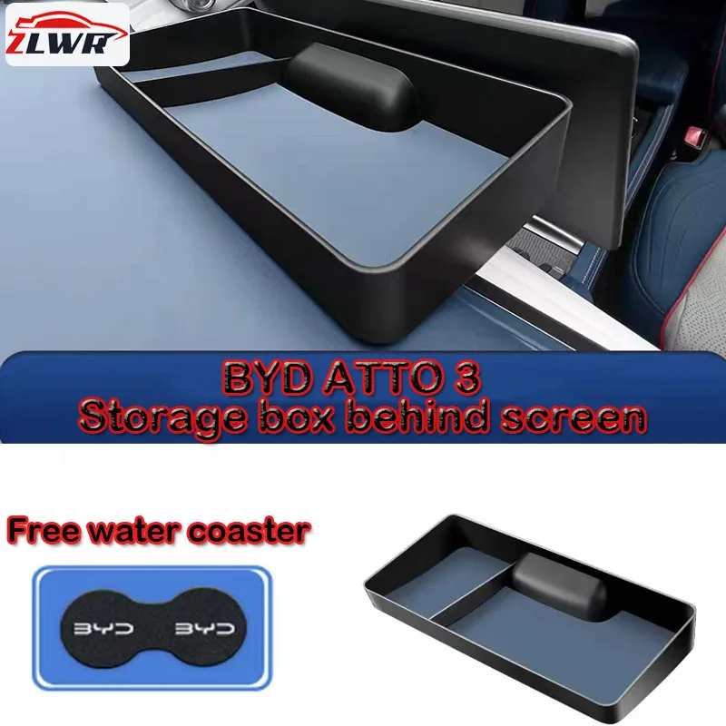 

ZLWR is suitable for BYD ATTO 3 central control screen. Rear storage box Dashboard storage box, navigation screen, BYD Yuan PLUS