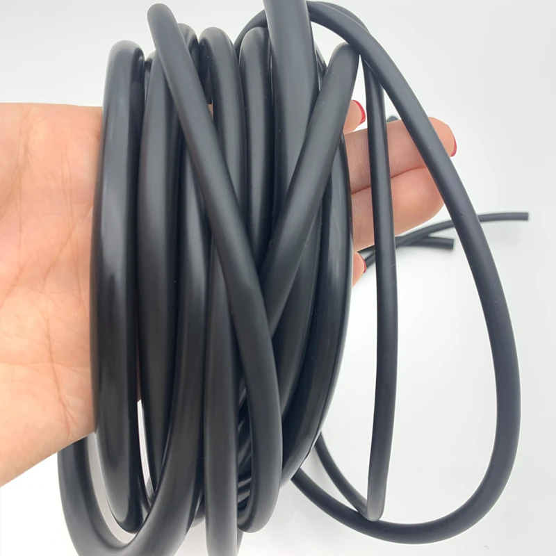 1Meter Rubber Hose Oil Resistant Rubber Pipe 3 4 5 6 7 8 10 13 16 19mm Rubber Pipe Oil Pipe Nitrile Pipe Hose