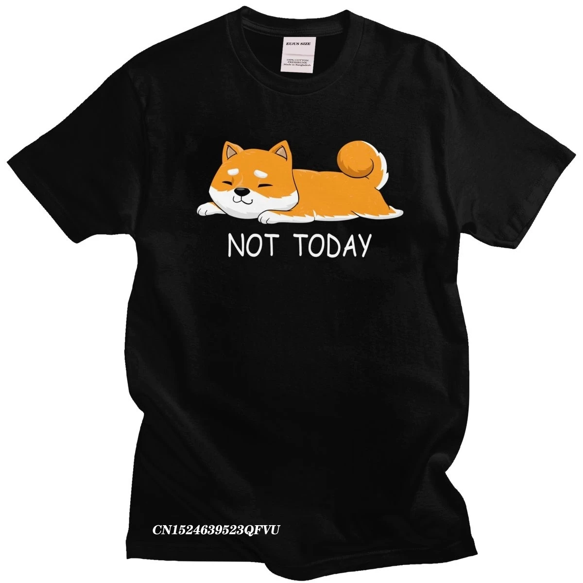 

Футболка мужская с надписью «Not Today Shiba Inu»