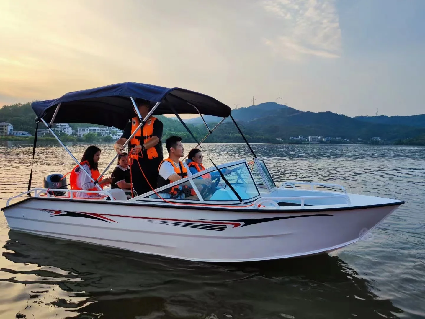 Cheap aluminum Assault rescue hulls fishing for sale speed boat with motor and Tourist Boat trailer carp fishing boat water bus