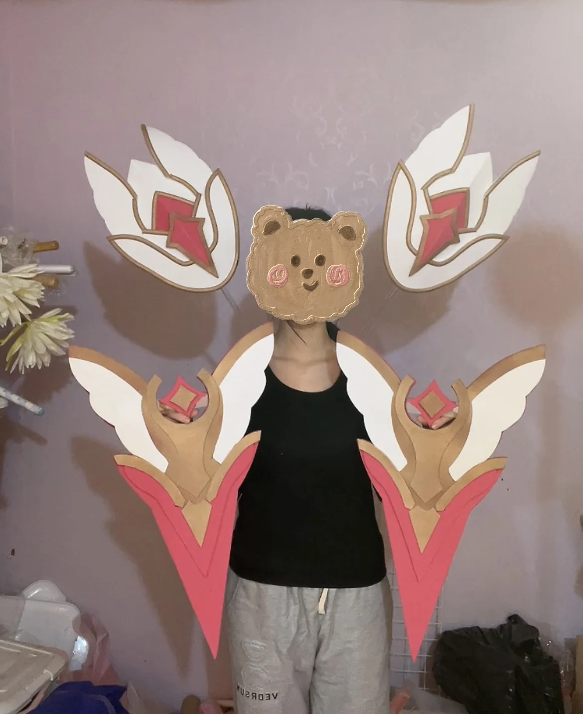 

Game Cosplay LOL Star Guardian Kaisa EVA Weapons Wings Comic-Con Halloween Props Anime Handmade Accessories Adult Kids Toys