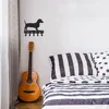 1pc wall Iron Crafts Key Rack Dog Leash Hanger - 9 inch Wide/6x5 inch Metal Wall Art Hook for Wall hanging Key holder 6