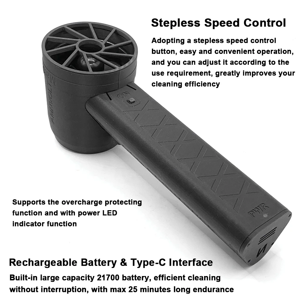 Ƽ ͺ 귯ø  Ʈ Ʈ ǳ,   ǳ,  ӵ  Ű û , 64mm, 400W