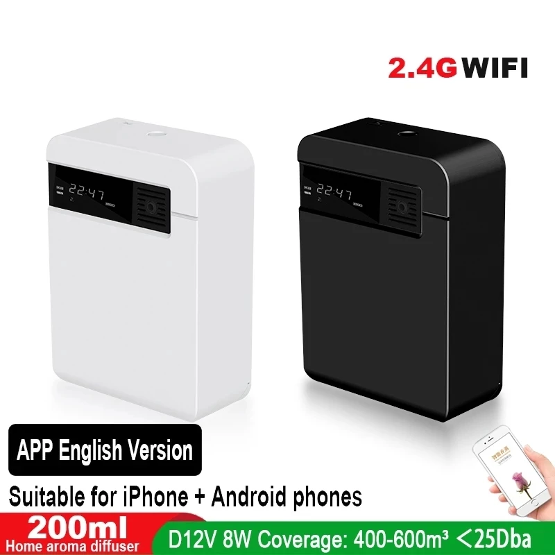 Smart-Aroma-Diffuser-200ml-WIFI-Control-Essential-Oil-Sprayer ...