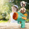 Bubble Gun Rocket 29 Hole Automatic Soap Bubbles Machine Outdoor Toy for Boys Birthday Gifts Wedding Party Children Summer Gift 5