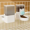 Bowl for Cats Dogs Supplies 2 in1 Cat Feeding Water Bowl Pet Hanging Cage Feed Adjustable Kitten Puppy Feeder Raised Stand Dish 4
