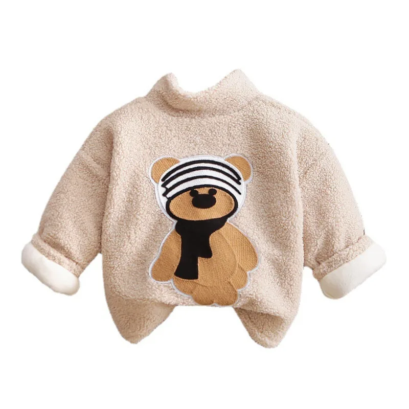 

New Winter Fashion Baby Girls Clothes Boys Clothing Children Cartoon Jacket Toddler Casual Costume Infant Coat Kids Sportswear