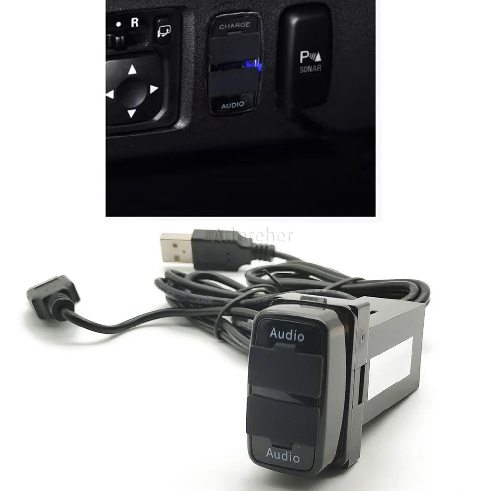 

1 шт., Автомобильный USB-адаптер для передачи данных