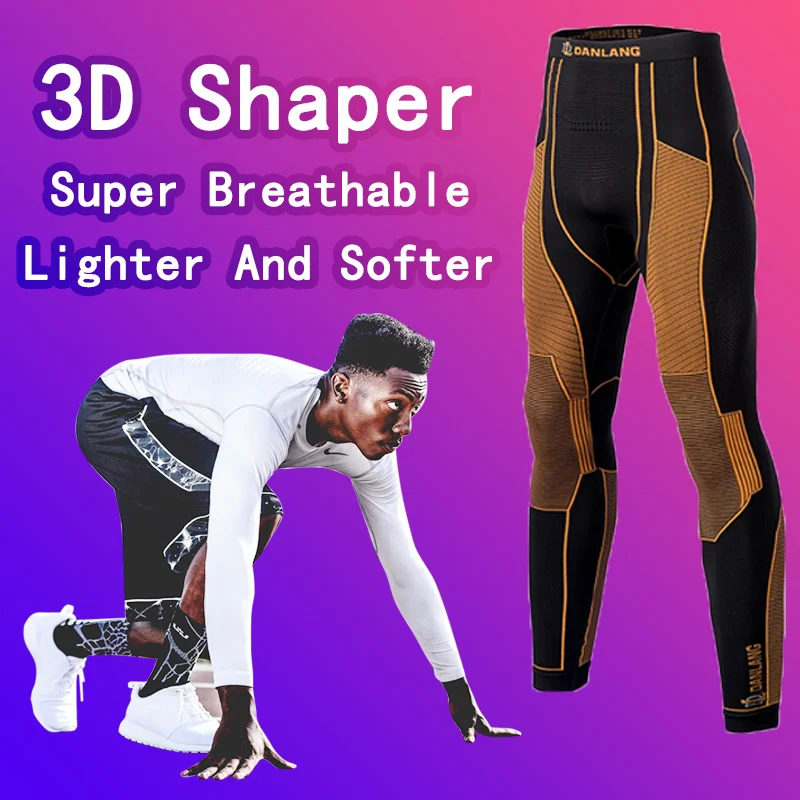 

Компрессионные штаны 3D для мужчин для бега, спортивные уличные колготки, брюки, дышащие велосипедные длинные трусики, быстросохнущая зимняя одежда для пеших прогулок