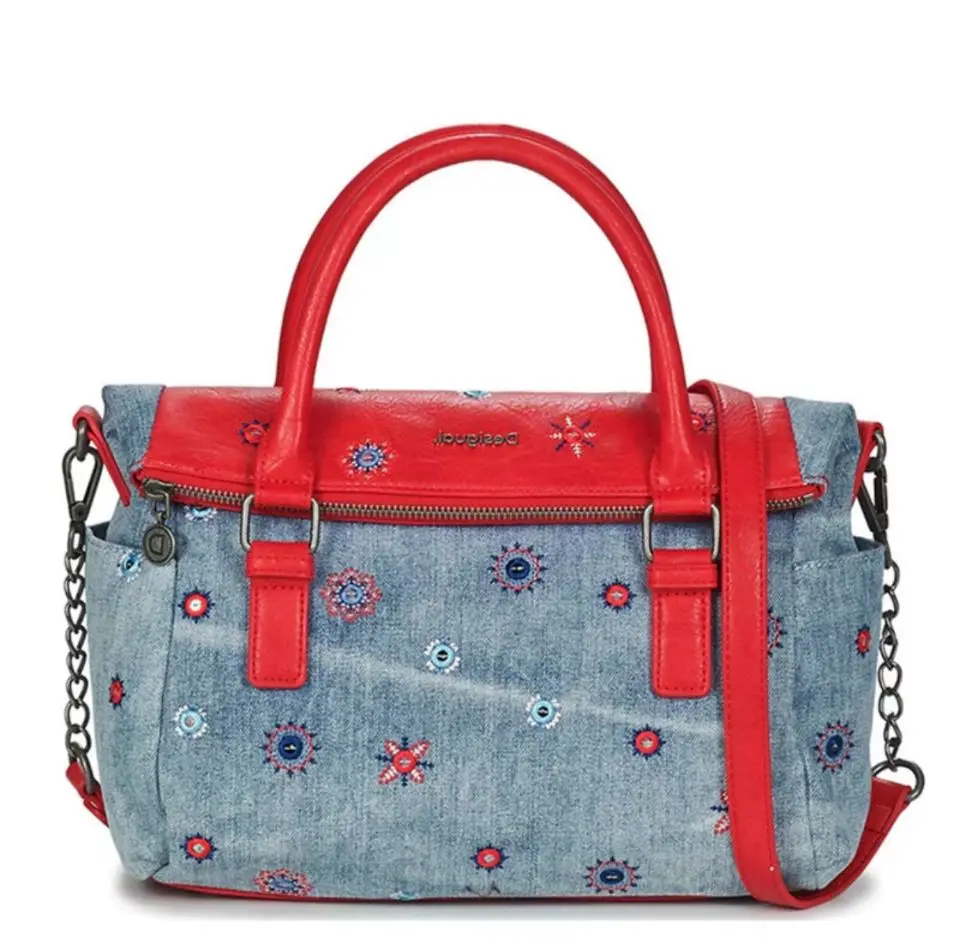 Spanish foreign trade new heavy industry embroidery women's portable large capacity bag single shoulder crossbody fashion bag 4