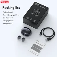 MINISO MS216 Bluetooth V6.0 Headphones Mini Earbuds AI Translator Earbuds Wireless Earphones Long-life Sleep Earbuds - Image 6