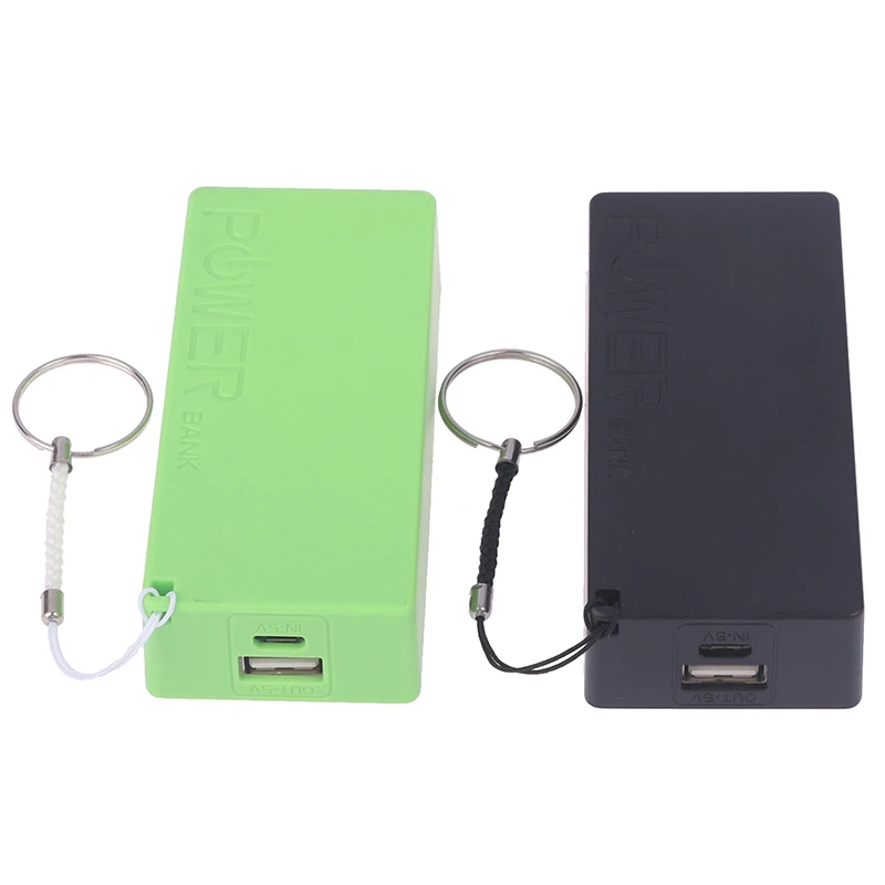 18650 Power Bank Battery Charger Case 5V 1A Portable USB Power Bank Kit Storage DIY Box For Phone MP3 Electronic Charging 3Color