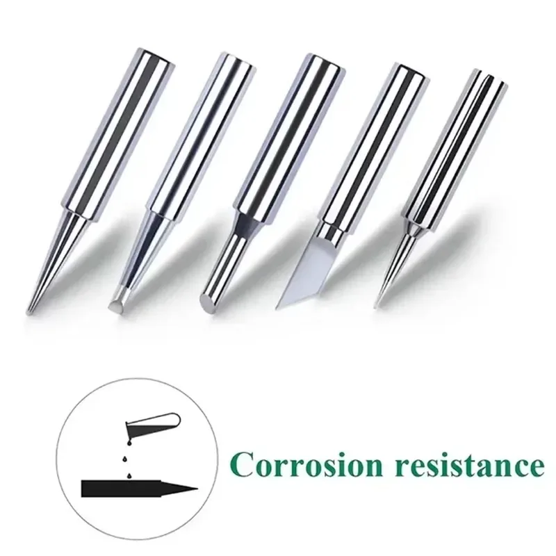 5 Environmentally Friendly Constant Temperature Soldering Iron Tips Practical Universal Soldering Tips with Internal Heating