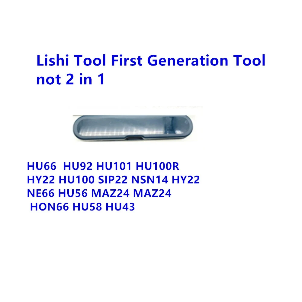 Locksmith Tools Lishi Tool First Generation HU66 HU92 HU101 HU100R HY22 HU100 SIP22 NSN14 HU83 VA2T HY22 HU56 HU58 MAZ24 NE66
