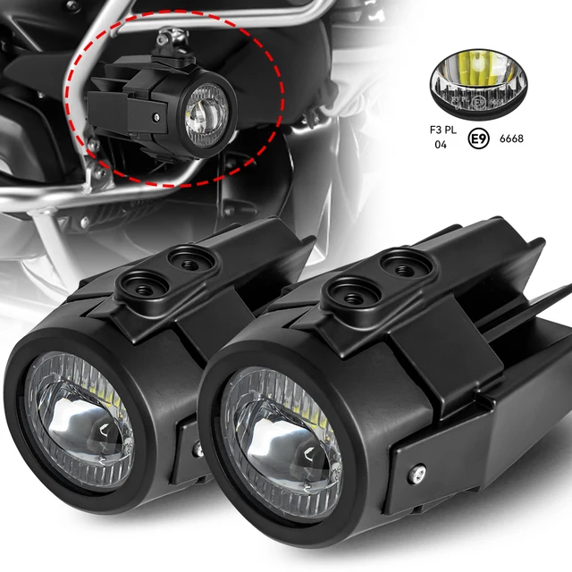 إضاءة مساعدة  للدراجة النارية ، مصابيح ضباب ، 40 واط ، 50 واط ، BMW R1200GS ، F800GS ، F700GS ، F650 ، K1600