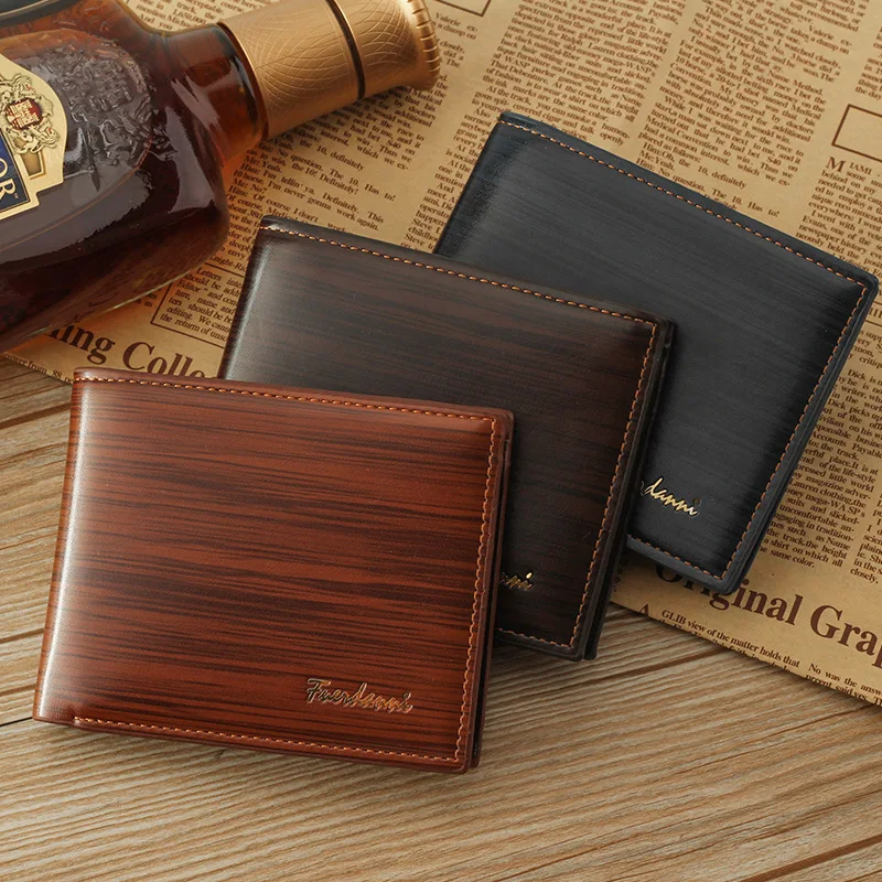 Vintage Men Leather Brand Luxury Wallet Short Slim Male Purses Money Clip  Credit Card Dollar Price Portomon Carteria billetera –