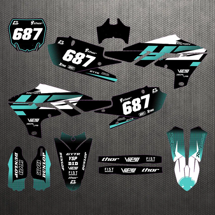  Į  ׷ ŰƮ, YZ450F YZF450 2023 2024 2025 3M ƼĿ, Yamaha YZ250F YZF250 2024 2025 YZ 250F 