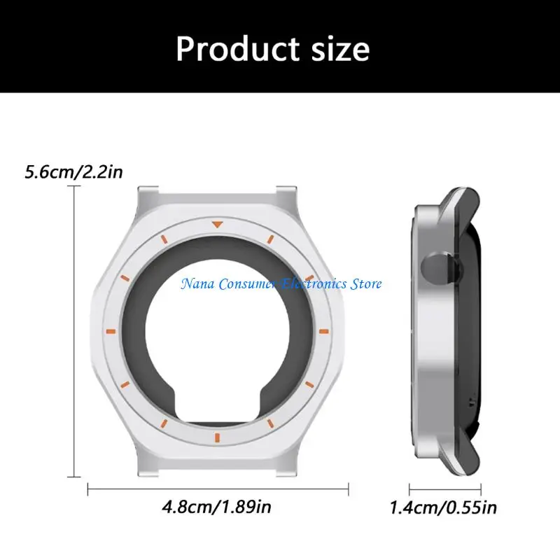Steel Smartwatch Case: Durable and Stylish