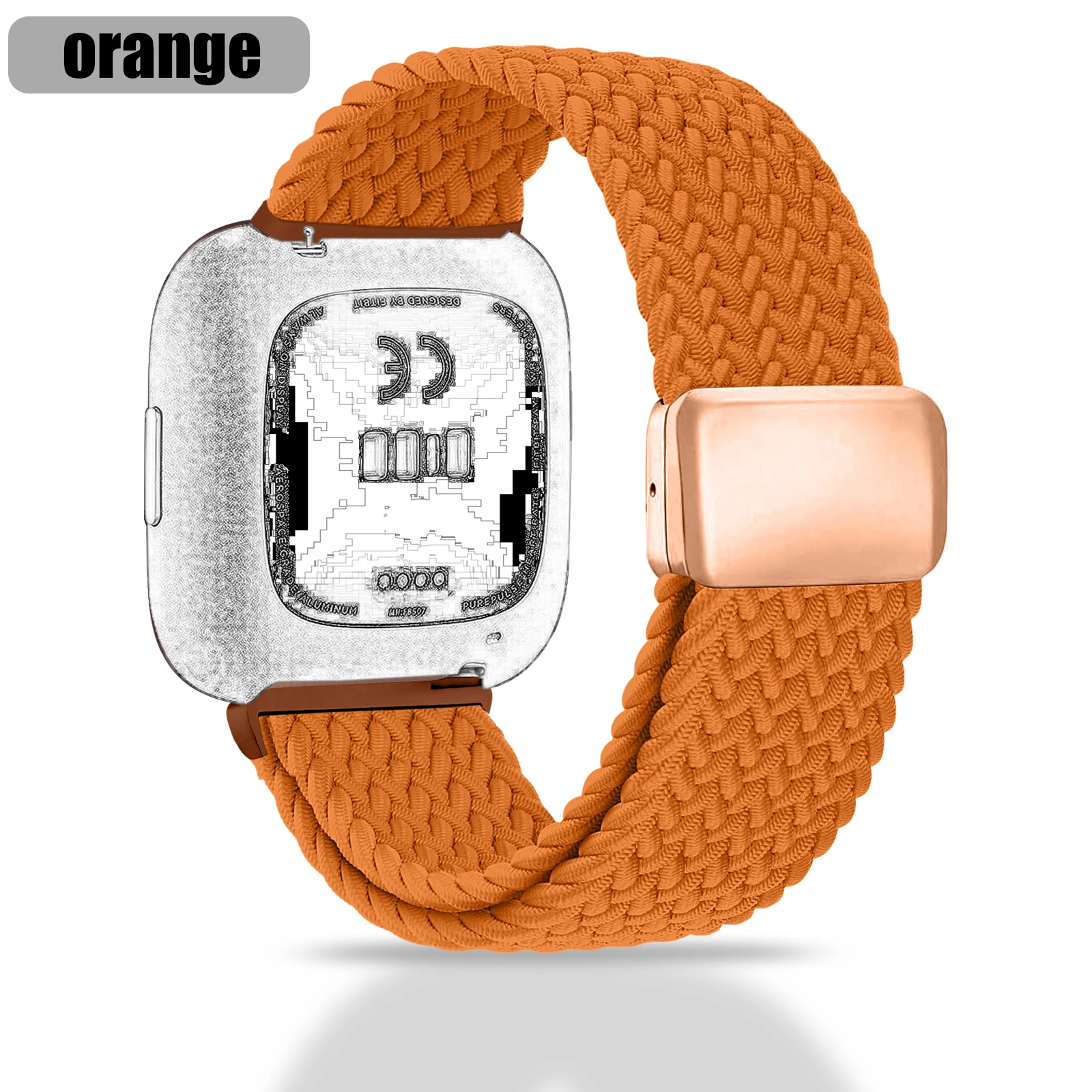 Vibrant Elastic Woven Magnetic Buckle Strap – Sport Band